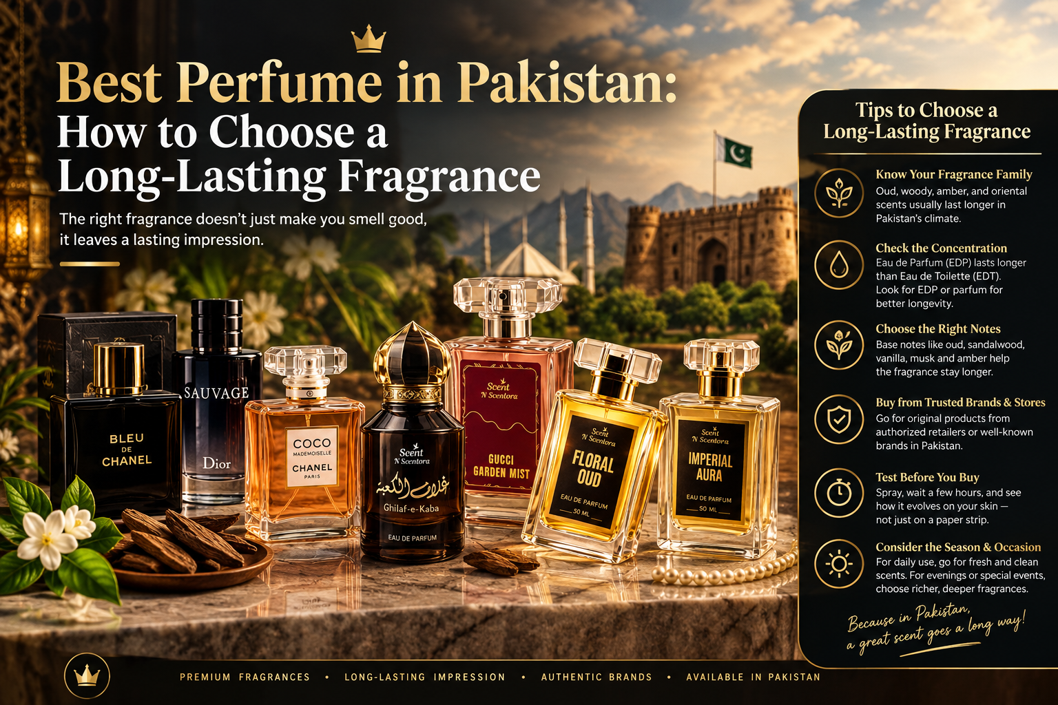 Best Perfume in Pakistan: How to Choose a Long-Lasting Fragrance