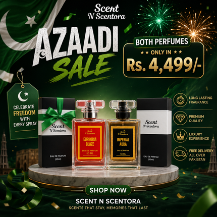Azadi Sale Offer Any 2 Fragrance 4,499 | Choose Your Fragrance