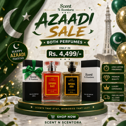 Azadi Sale Offer Any 2 Fragrance 4,499 | Choose Your Fragrance