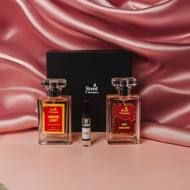 Gucci Garden Mist & Feminine Legacy Premium Perfume Gift Box For Women | FREE Gift Box & Gift Bag