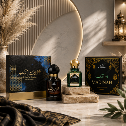 Azadi Sale Combo | Madinah & Ghilaf-e-Kaaba Perfume |