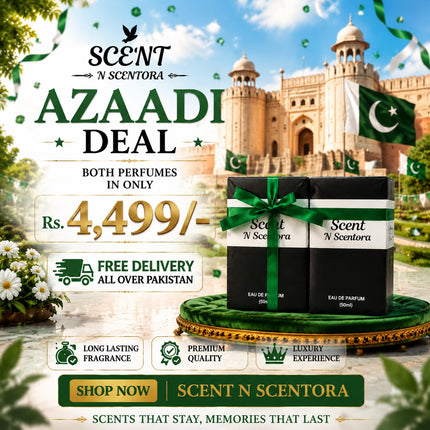 Azadi Sale Offer Any 2 Fragrance 4,499 | Choose Your Fragrance