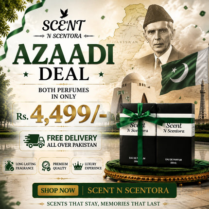 Azadi Sale Offer Any 2 Fragrance 4,499 | Choose Your Fragrance