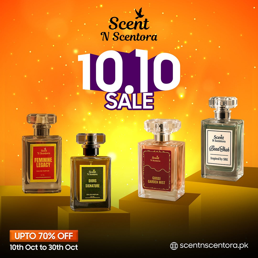 Buy 4 Perfumes & Get 1 Tester Box Free