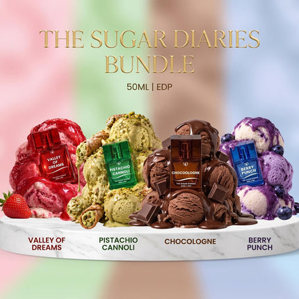 Scent n Scentora The Sugar Diaries Perfume Collection Bundle – 4 × 50ml